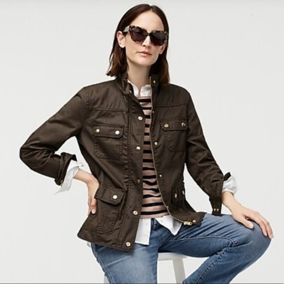 J. Crew Jackets & Coats J Crew Relaxed Boyfriend Field Jacket Small